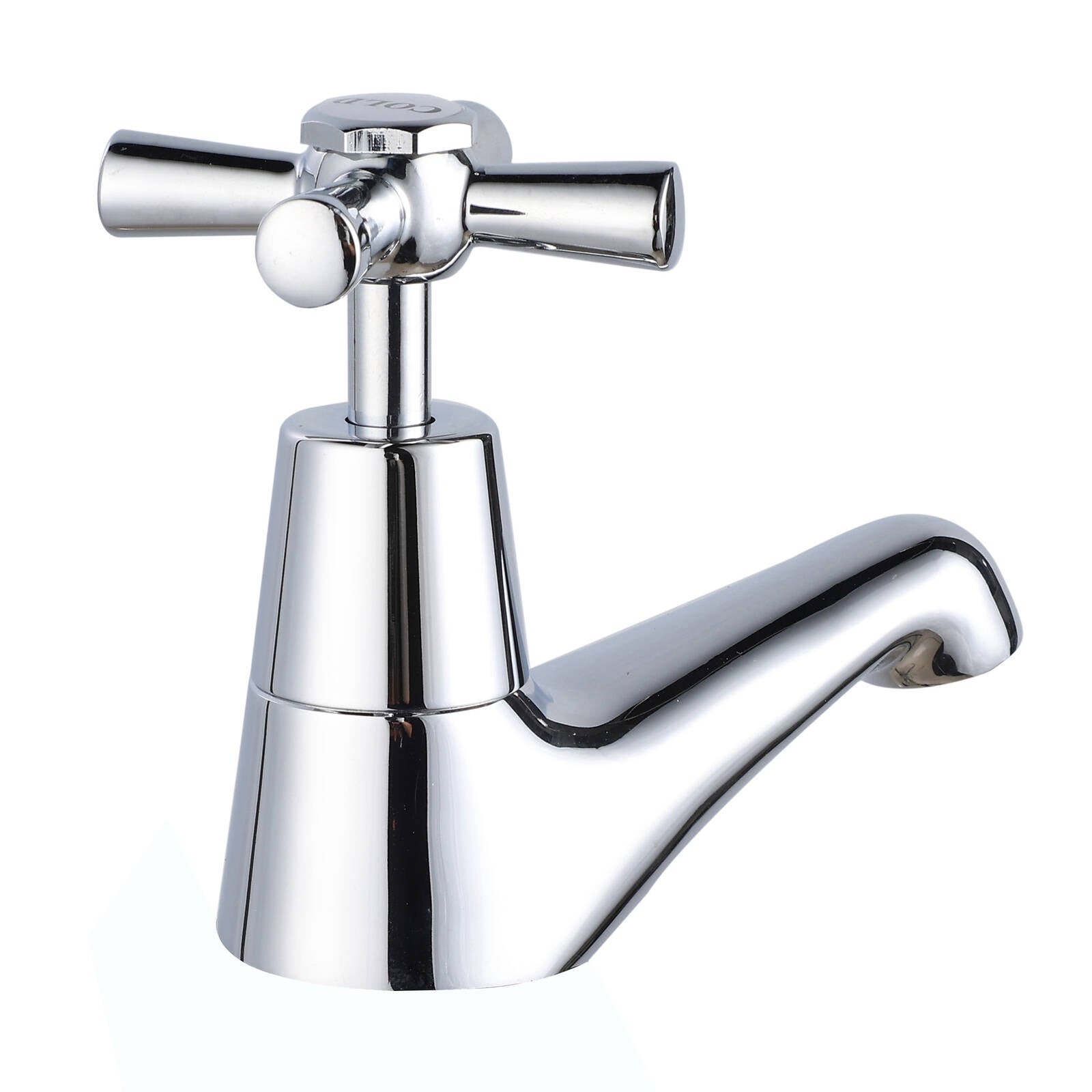 Shaw & Mason Chrome Easy Clean Pillar Tap 9L/min, 3 Star WELS