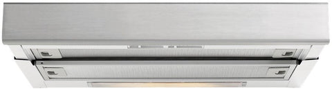 Baumatic 60cm Slideout Rangehood - 440m³/h, 3 Fan Speeds - Stainless Steel Fascia, 2 Motors - GEH6017