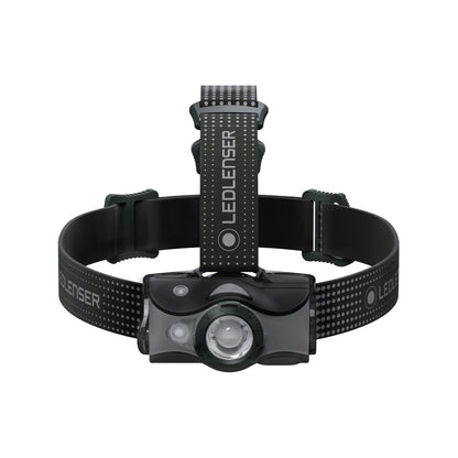 Ledlenser MH7 600lm Rechargeable Headlamp - Black & Grey - 180m Beam Distance