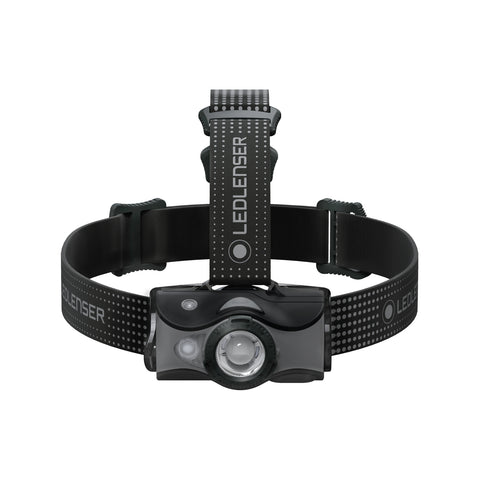 Ledlenser MH7 600lm Rechargeable Headlamp with Red Night Mode, Zoom, Black/Grey MH7