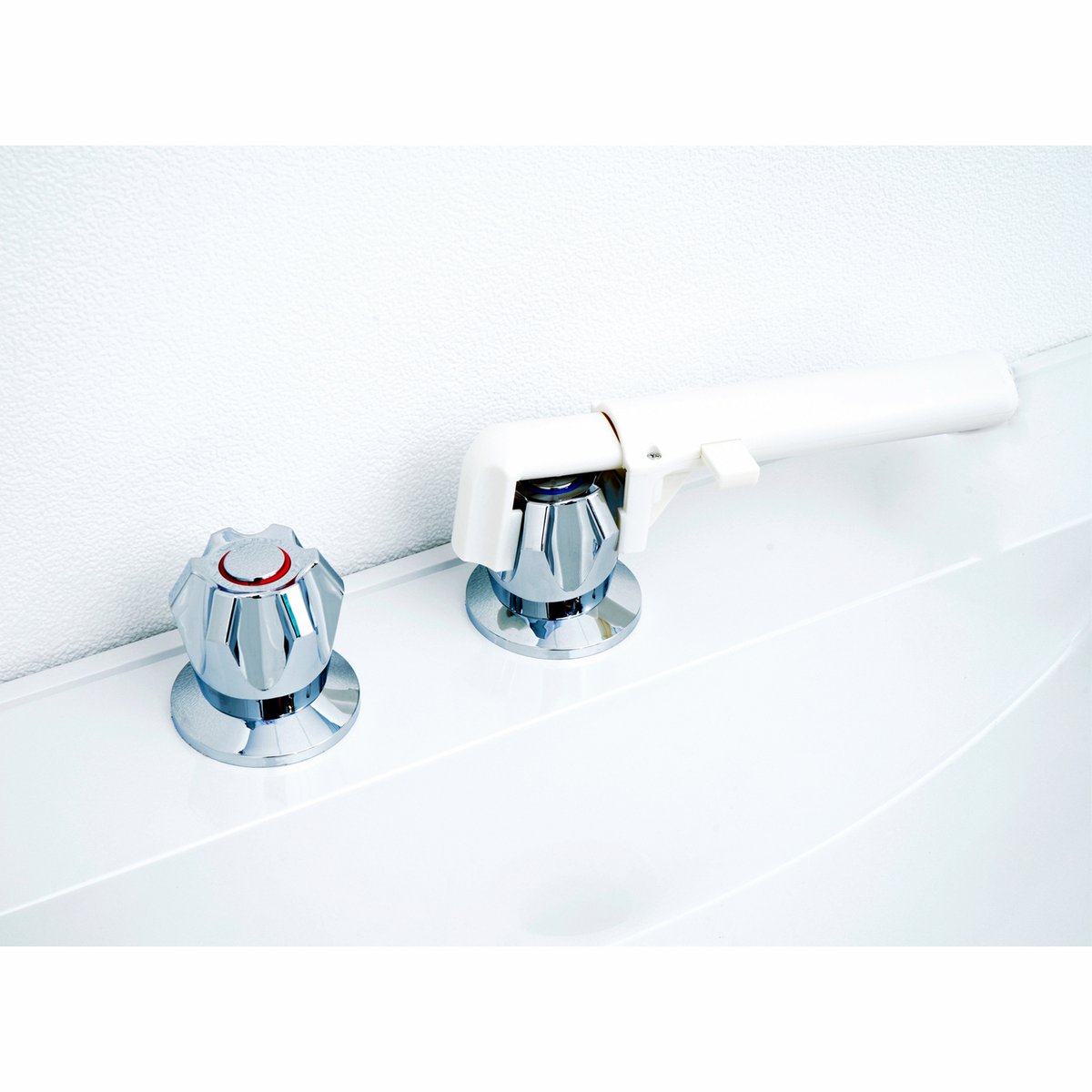 Evekare Dome Handle Tap Turner - 190mm x 54mm x 35mm - White - SuperSaverAU - view 2