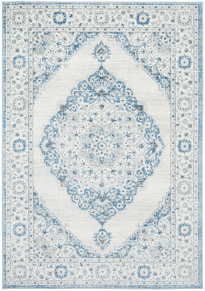 Rug Culture Emotion Extra Large Rug 330x240cm - Multi-coloured Power Loomed Polyester - EMO77BLUE330X240