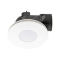 Mercator 290mm White Plug In Round Exhaust Fan With Tri Colour Led Light - SuperSaverAU - view 1