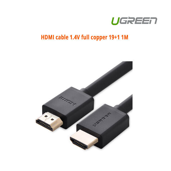 UGREEN 1.4V full copper 19+1 HDMI cable 1M (10106) - SuperSaverAU - view 1