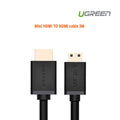 UGREEN Mini HDMI TO HDMI cable 3M (10118) - SuperSaverAU - view 1