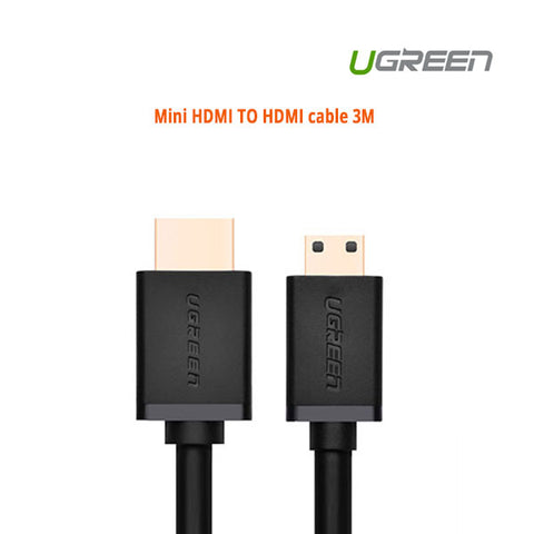 UGREEN Mini HDMI TO HDMI cable 3M (10118) - SuperSaverAU - view 1