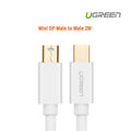 UGREEN Mini DP Male to Male Cable 2M (10429) - SuperSaverAU - view 1