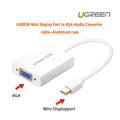 UGREEN Mini Display Port to VGA+Audio Converter cable (10437) - SuperSaverAU - view 1