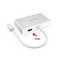 UGREEN 3-in-1 Mini DisplayPort to HDMI&VGA&DVI converter - white (10438) - SuperSaverAU - view 2