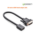 UGREEN DVI male to HDMI female adapter cable (20118) - SuperSaverAU - view 1
