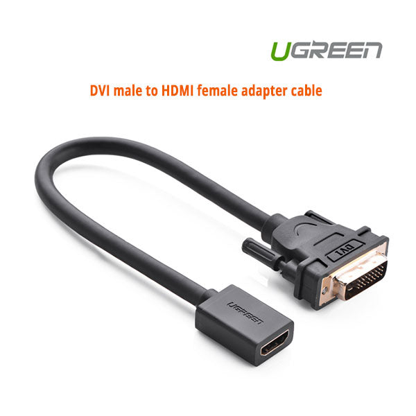 UGREEN DVI male to HDMI female adapter cable (20118) - SuperSaverAU - view 1
