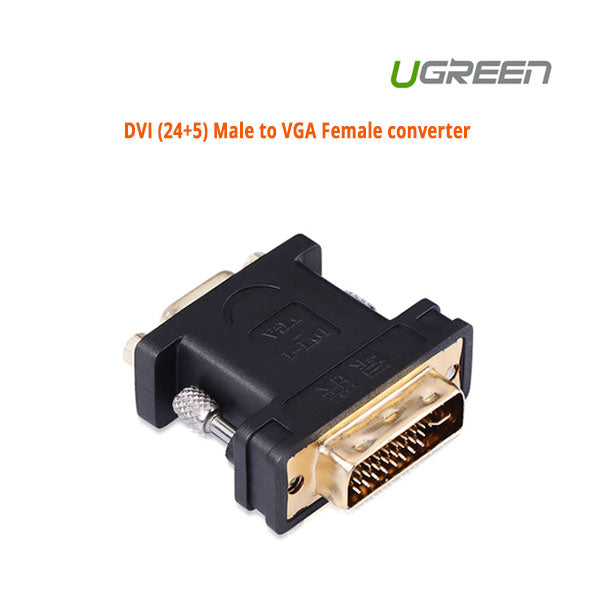 UGREEN DVI (24+5) Male to VGA Female converter (20122) - SuperSaverAU - view 1