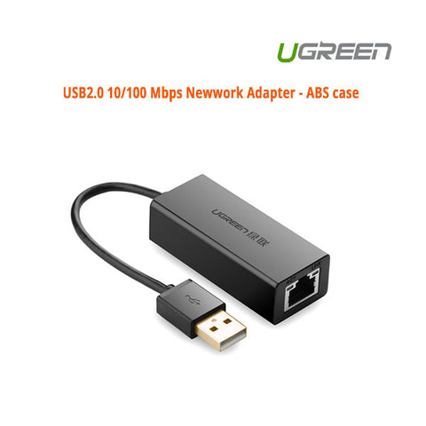 UGREEN 20254 USB 2.0 10/100Mbps Network Adapter