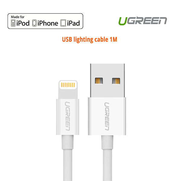 UGREEN 20728 Lightning to USB Cable 1M