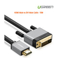 UGREEN HDMI Male to DVI Male Cable 10M (20891) - SuperSaverAU - view 1