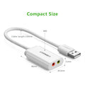 UGREEN USB 2.0 External 3.5mm Sound Card Adapter (30143) - SuperSaverAU - view 2
