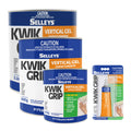 Selleys 400g Kwik Grip Gel Vertical Contact Adhesive - Solvent-Based, Non-Run