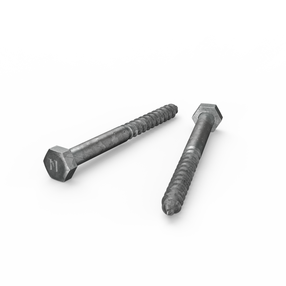 Zenith Hot Dip Galvanised Hex Head Coach Screws M8 x 90mm 25 Pack - SuperSaverAU - view 3