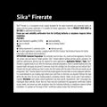 Sika Firerate Fire-Resistant Acrylic Sealant Grey 310ml