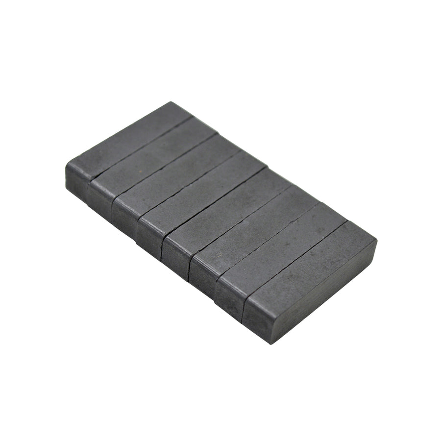 Everhang 22mm Ceramic Block Magnet 8 Pack Ferrite Rectangle