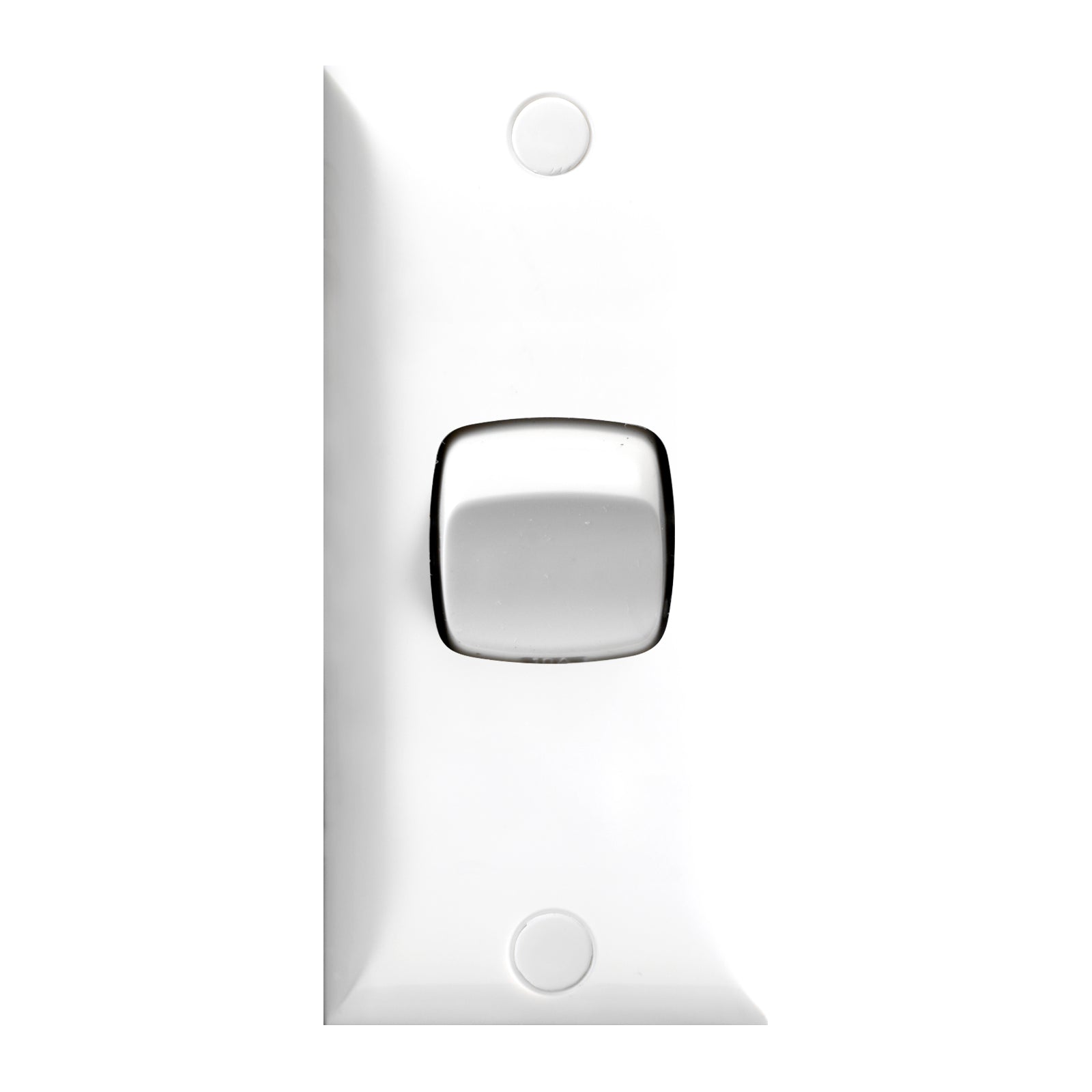 HPM 10A 1 Gang Intermediate Light Switch, White, 240V, Vertical, Indoor