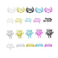 Acrylic Cake Topper, 11cm Wide - Rose Red Deer - view 3