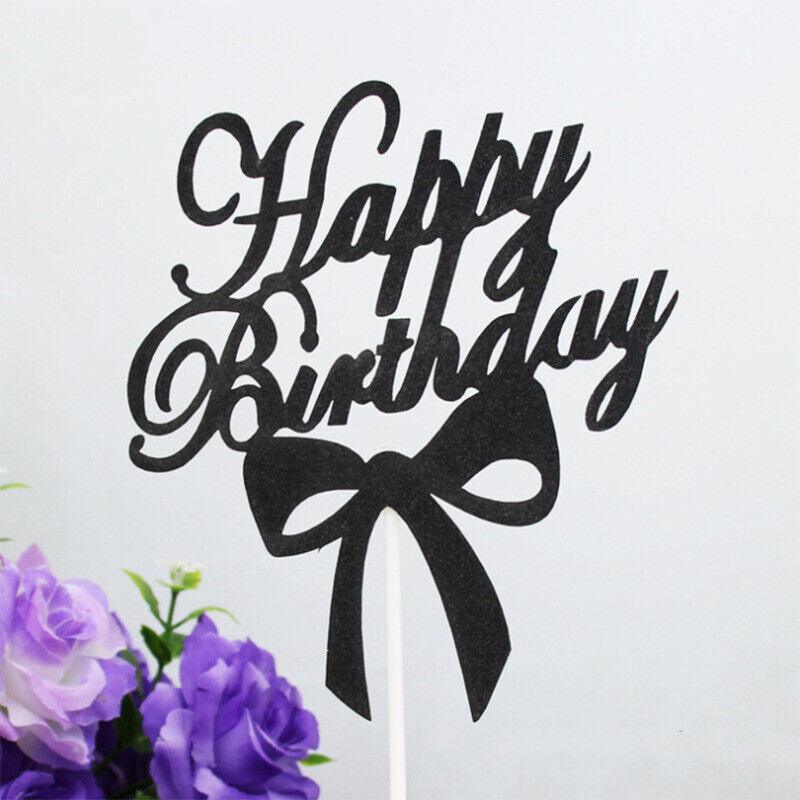 Acrylic Cake Topper, 11cm Wide - Rose Red Thin Line - view 11