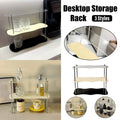 Acrylic Perfume Display Stand Desktop Organiser - Clear, Cream and Black - view 2