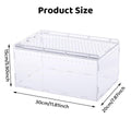 Acrylic Reptile Breeding Box with Sliding Lid, 30 x 20 x 15 cm - view 3