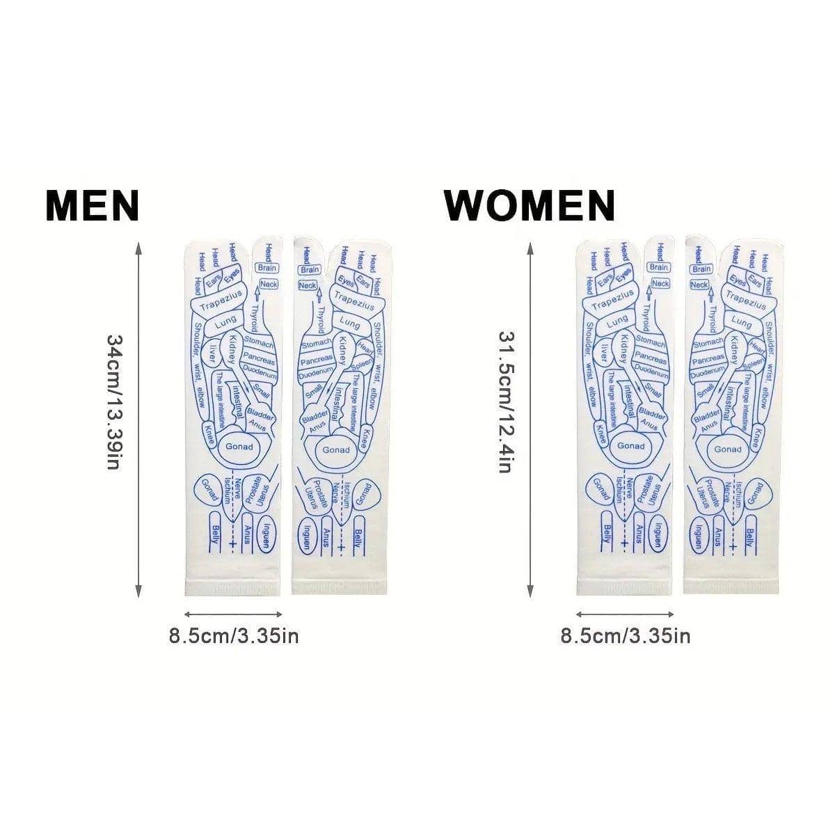 Acupressure Foot Map Socks - Men's - view 5