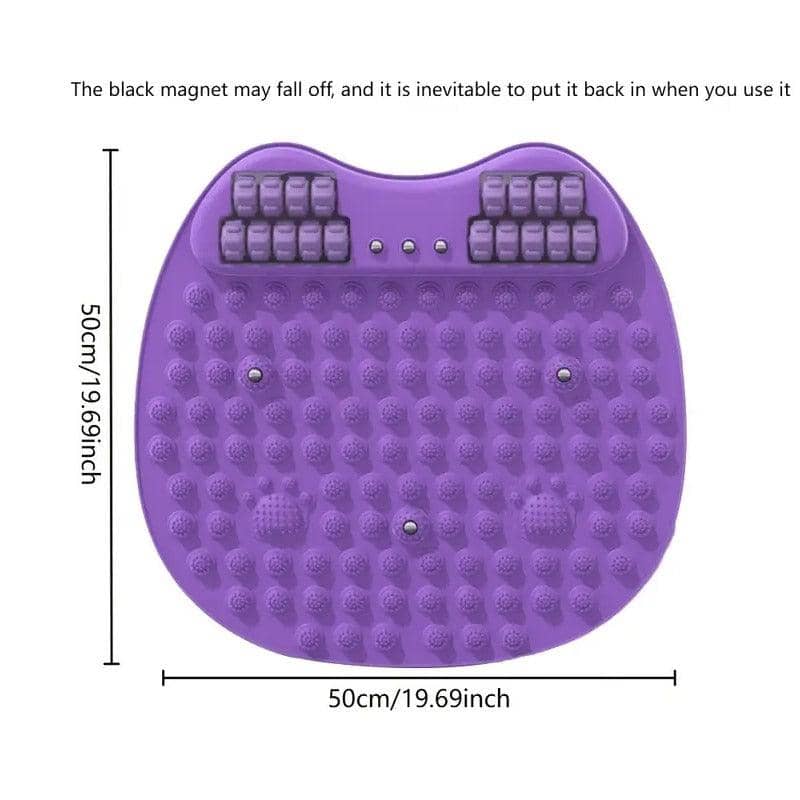 Acupressure Foot Massage Mat with Roller Points - Blue - view 4