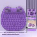 Acupressure Foot Massage Mat with Roller Points - Blue - view 5