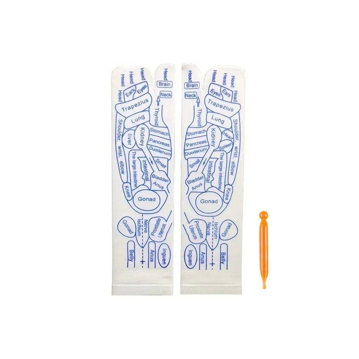 Acupressure Socks with Massage Stick - Men's
