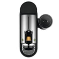 Breville CitiZ Nespresso capsule machine 1L - Silver, Aeroccino3 milk frother, 19 bar pump - BEC660SIL