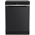 Whirlpool 60cm MaxiTub Freestanding Dishwasher - 15 Place Settings, Black Stainless Steel - WDFS3L5PBSAU