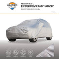 Weathershield Outdoor SUV Car Cover - Full-Size - 1500mm x 1400mm x 4800mm - Silver - Weather-Resistant Protection - SuperSaverAU - view 2