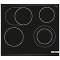 Bosch 60cm Series 8 Ceramic Cooktop - Black, 4 Zones, DirectSelect Premium, Dual-Ring Zones - PKN675DB1A