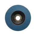 Josco 125mm 80 Grit Blue Zirconia Flap Disc for Angle Grinders