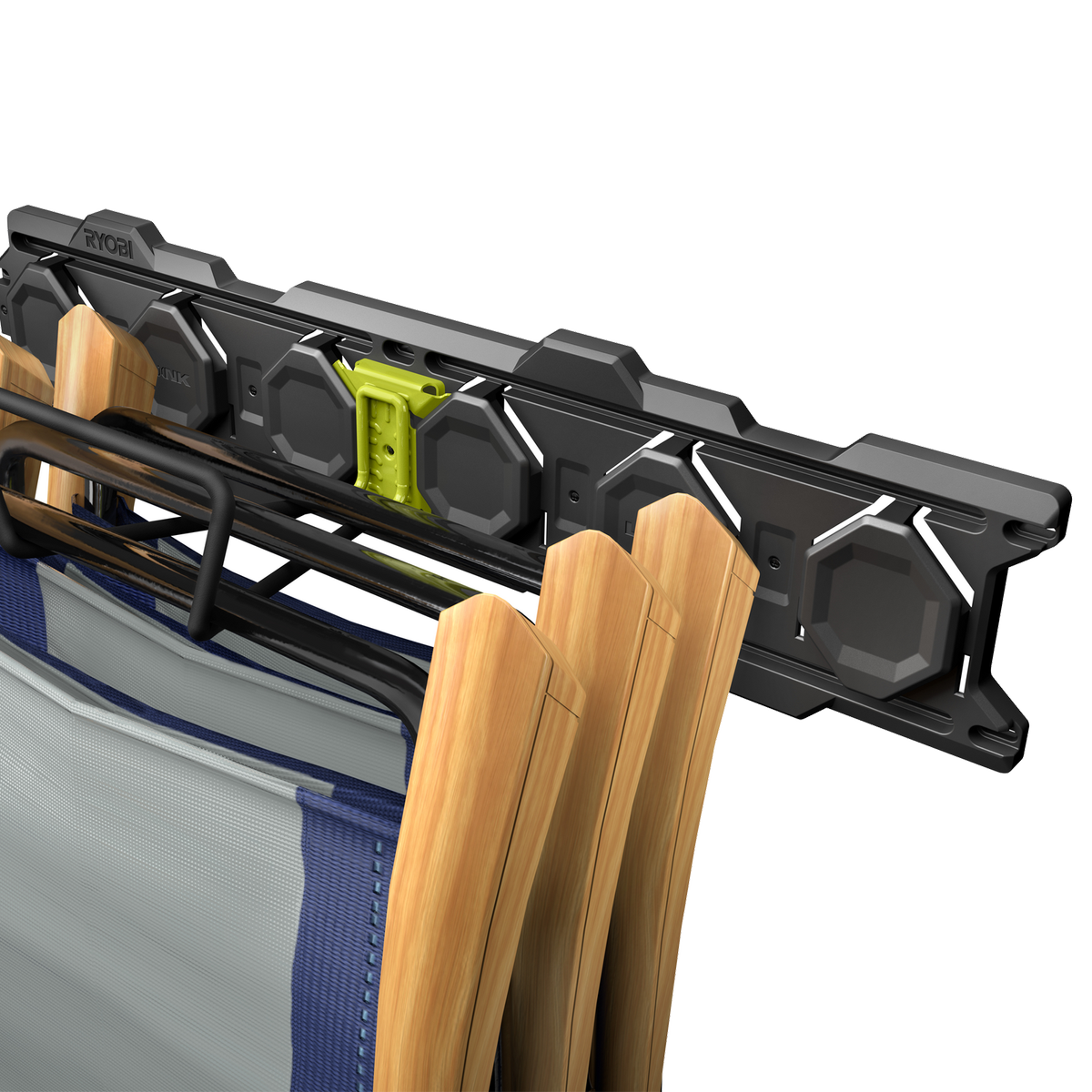 Ryobi Link Large Multi-Purpose Hook - Steel - 154mm x 255mm - Holds Ladders, Hoses, Camping Gear - SuperSaverAU - view 4