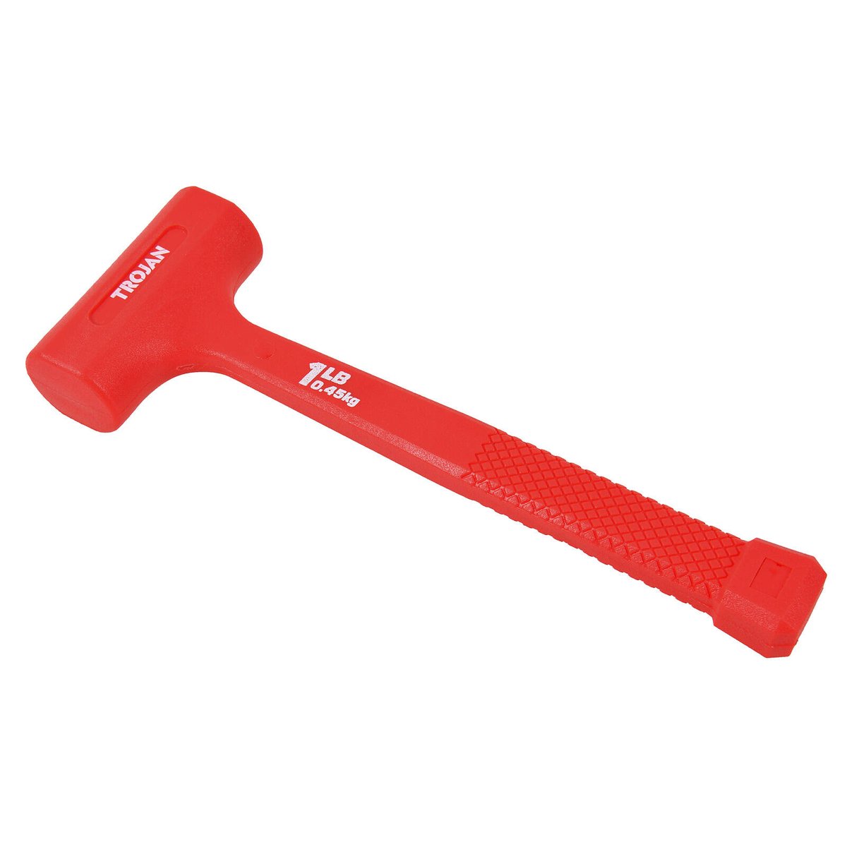 Trojan Deadblow Hammer - 16oz 1lb - Non-Marring - Black - Durable Handle - SuperSaverAU - view 2