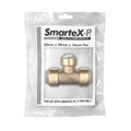 Smartex Pex Reducing Tee - 20 x 20 x 16mm - Lead Free Brass - Push-Fit - SuperSaverAU - view 2