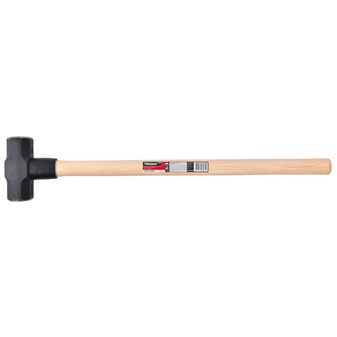 Trojan 10lb Sledge Hammer - Carbon Steel Head - Hickory Handle - 4.5kg - SuperSaverAU - view 1