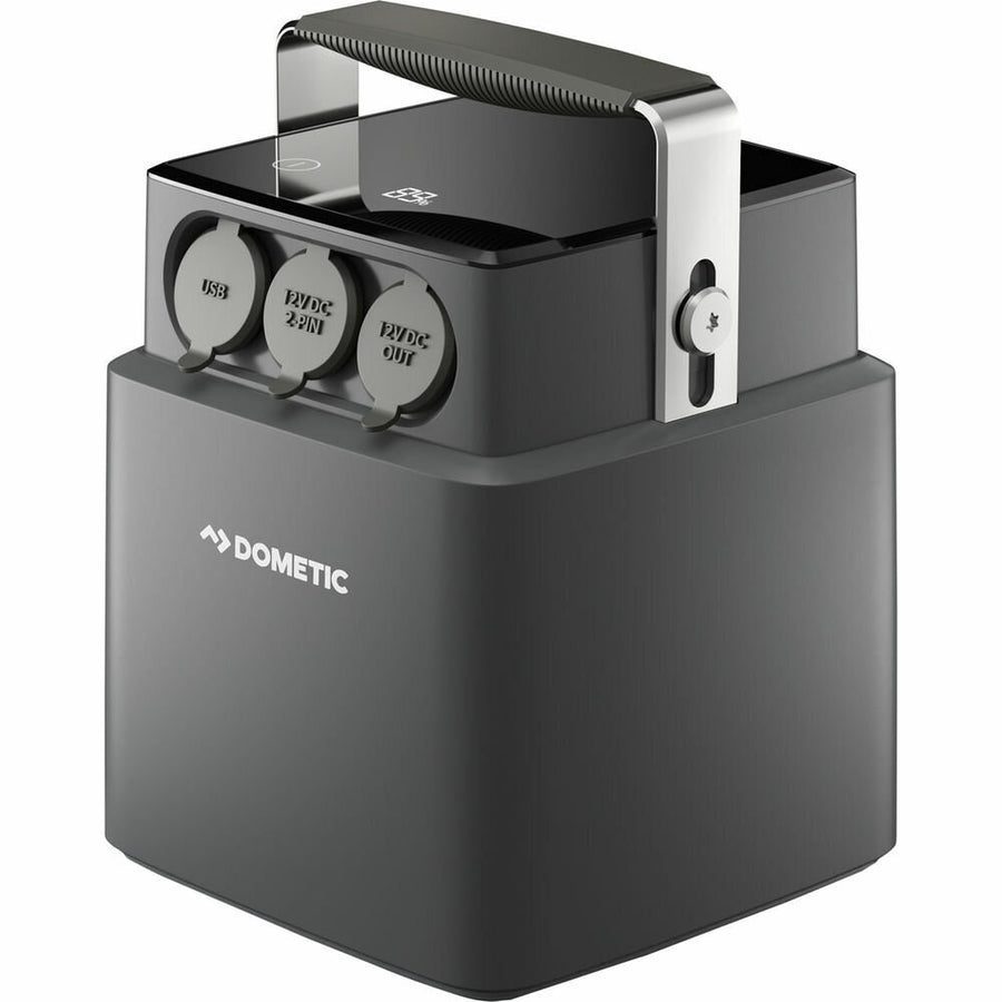 Dometic PLB40 portable lithium battery - Rapid charge, 2 x USB ports - Gun metal grey - PLB40