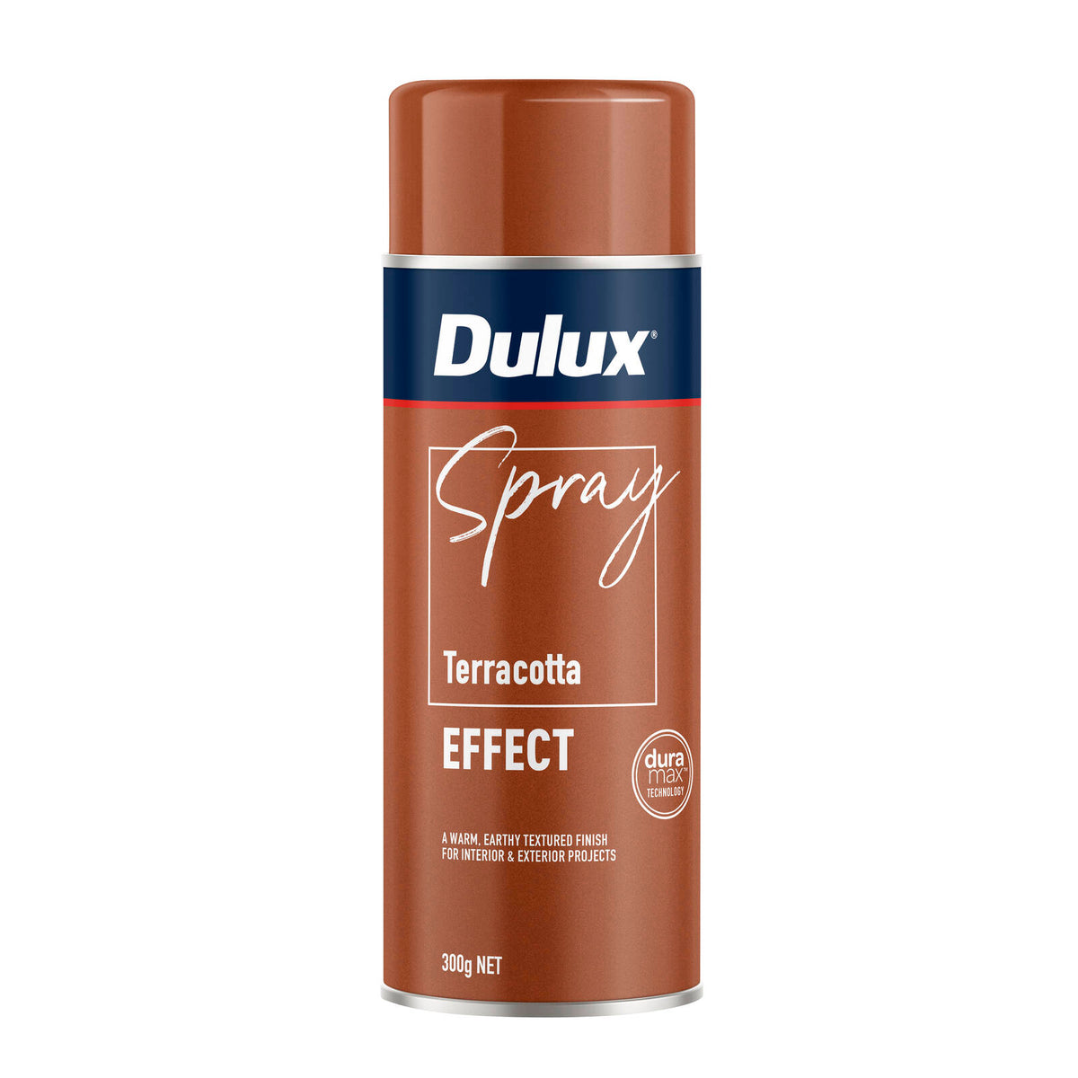 Dulux Effects 300g Terracotta Concrete Spray Paint, Textured Finish
