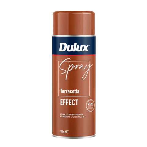 Dulux Effects 300g Terracotta Concrete Spray Paint, Textured Finish