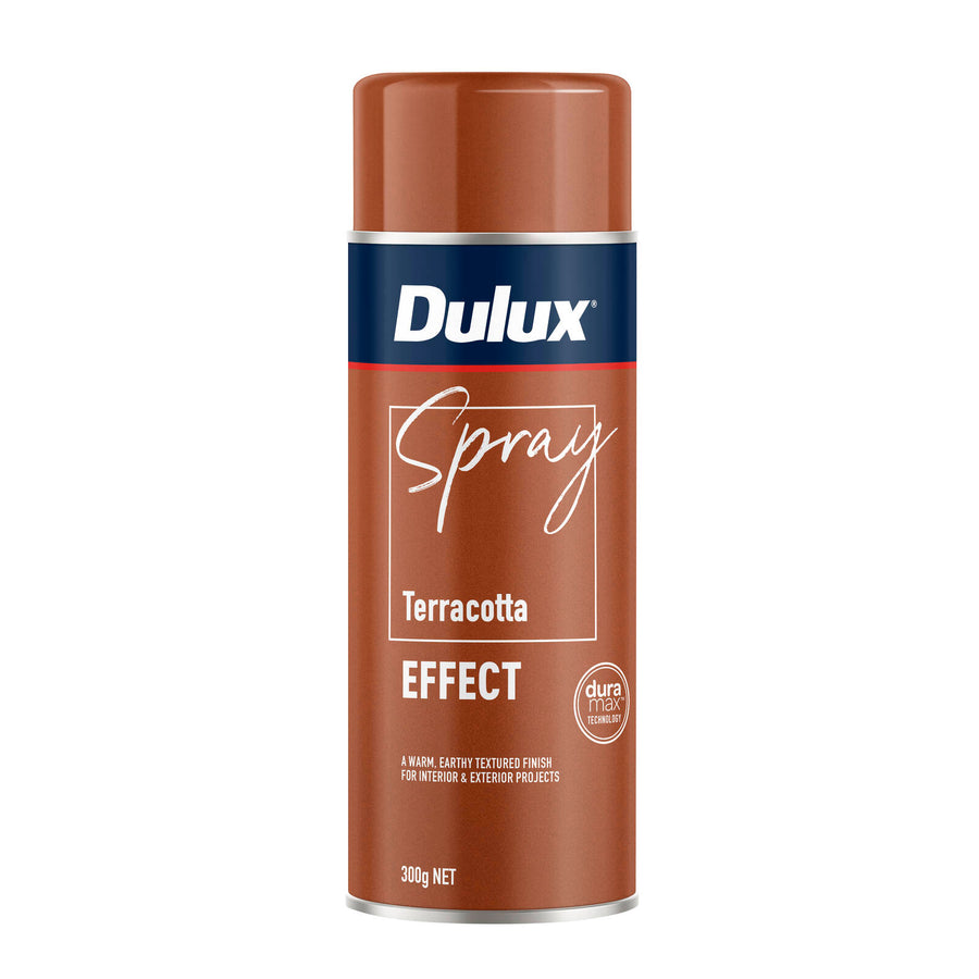 Dulux Effects 300g Terracotta Concrete Spray Paint, Textured Finish