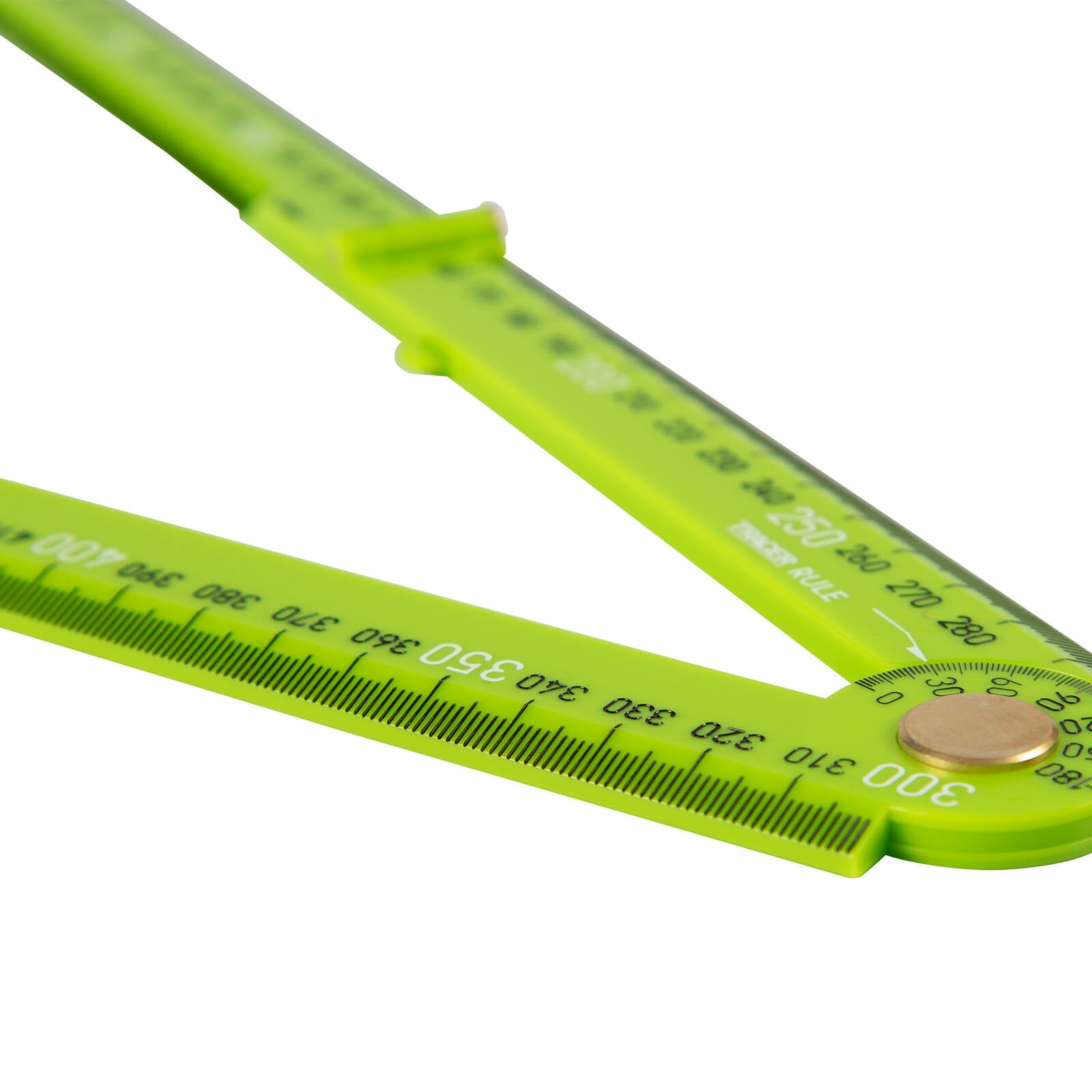 TRACER 600mm Pro Rule with Angle Finder, Easy-Read Increments