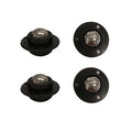 Move It 16mm Ball Transfer Castor, Nylon & Steel, Swivel - 4 Pack
