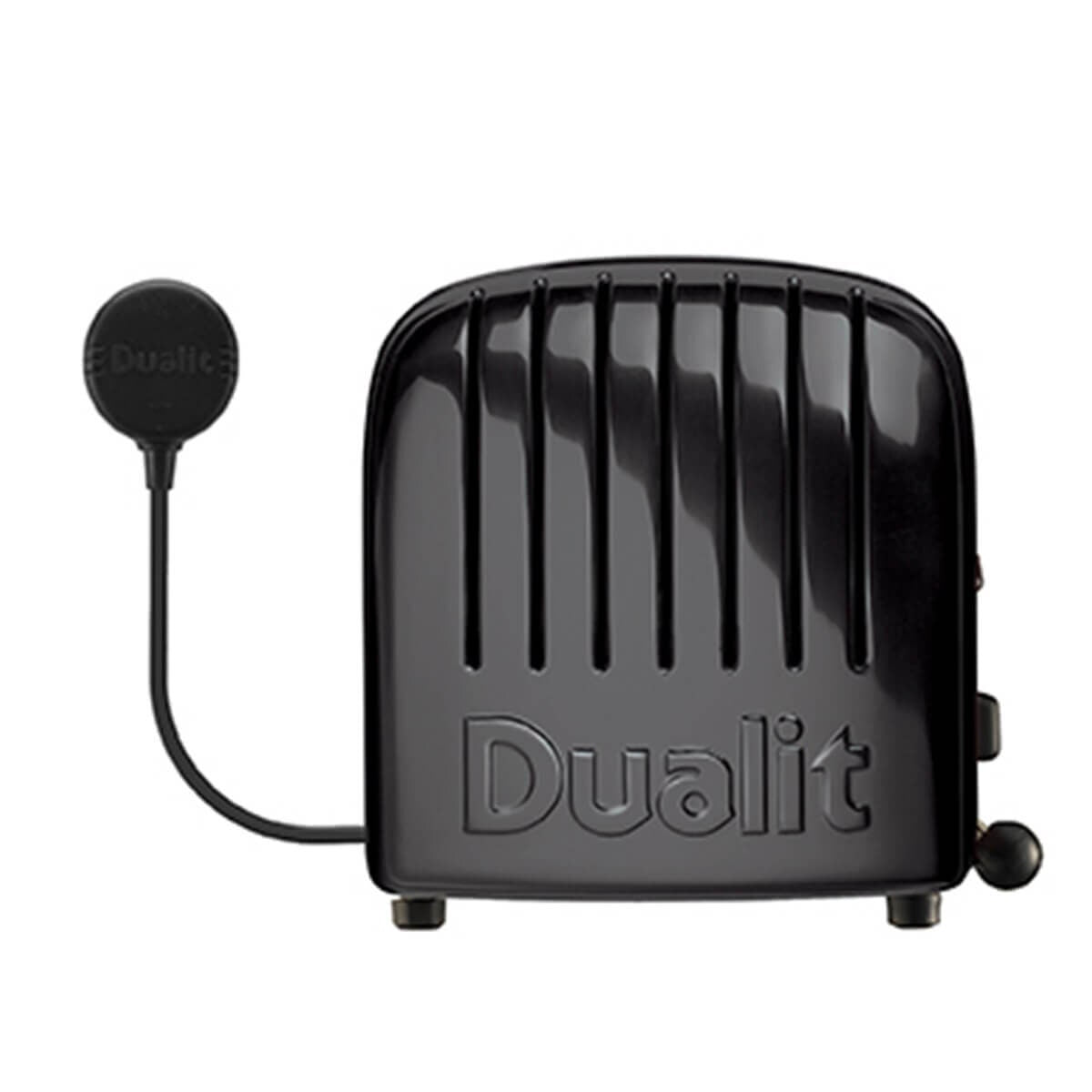 Dualit NewGen 2 Slice Toaster - Matte Black Finish, Slot-Selector Control, Wire Guard - DU27065