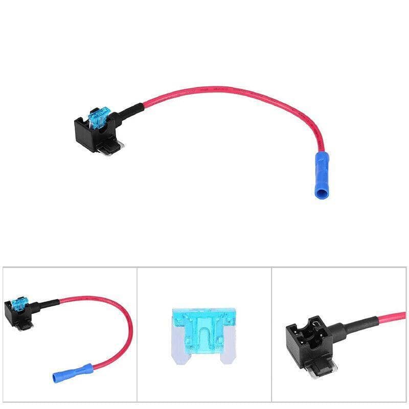 Add-A-Circuit Low Profile Fuse Tap Holders for 12V Cars - Pack of 5 with 15A Fuses - view 5